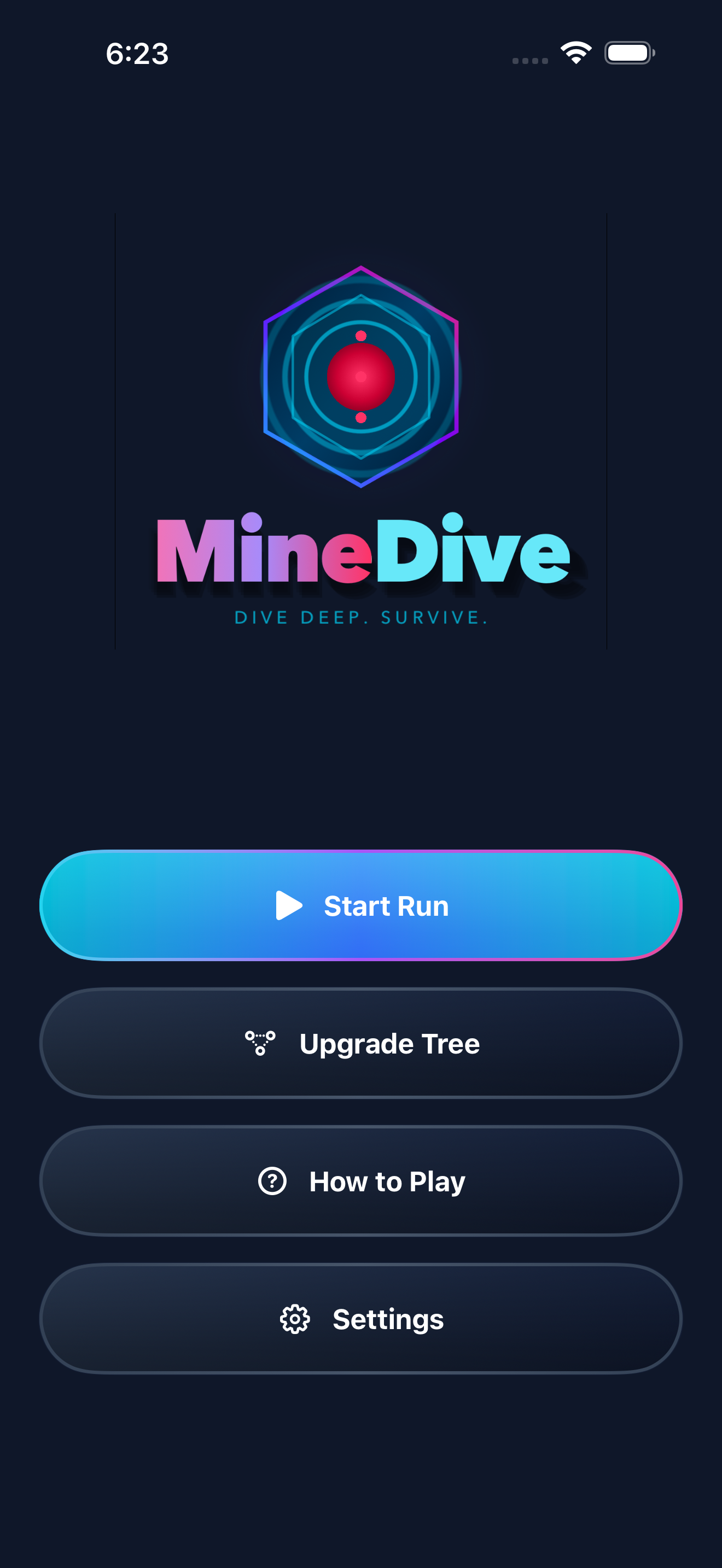 Title screen